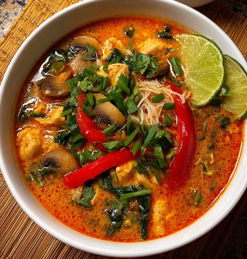 Thai Chicken Curry Soup