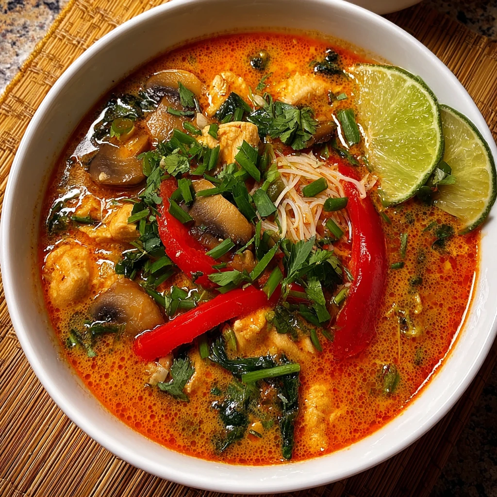 Thai Chicken Curry Soup