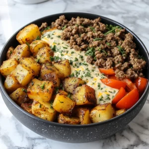 The Best Smash Burger Bowl – Easy Low Carb Burger Bowl Recipe