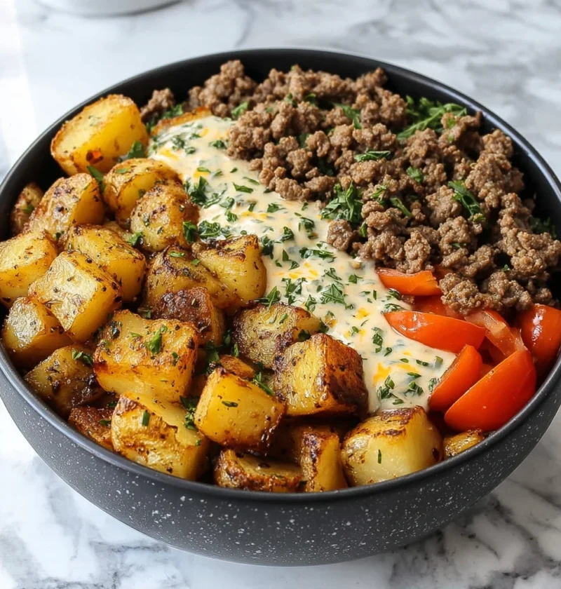 Smash Burger Bowl Low Carb Recipe