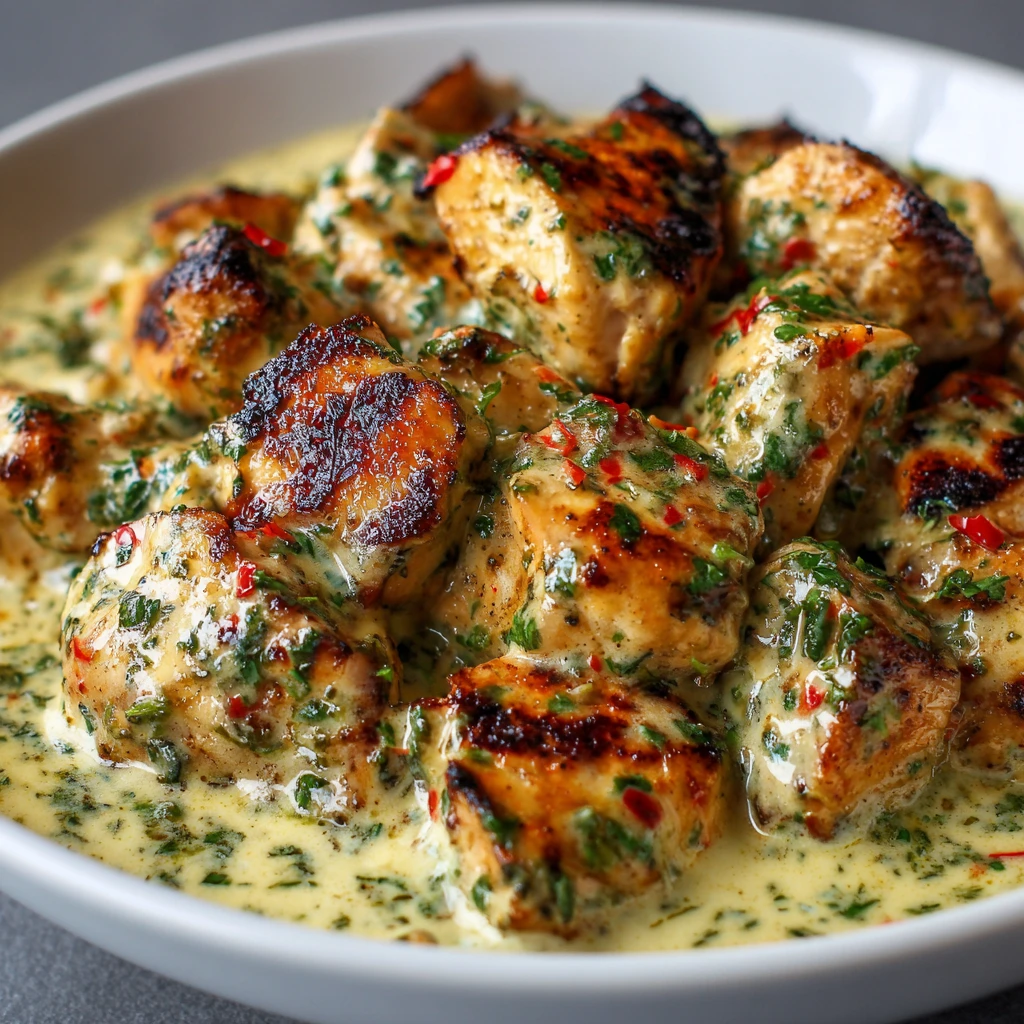 Turkish Chicken Creamy White Sauce Aromatic Tender Satisfying