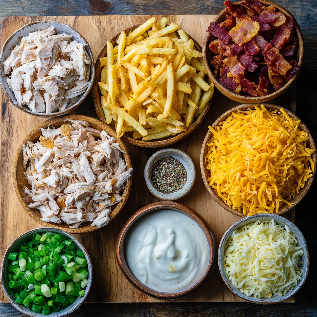 Chicken Turkey Bacon Ranch Fries Deliver