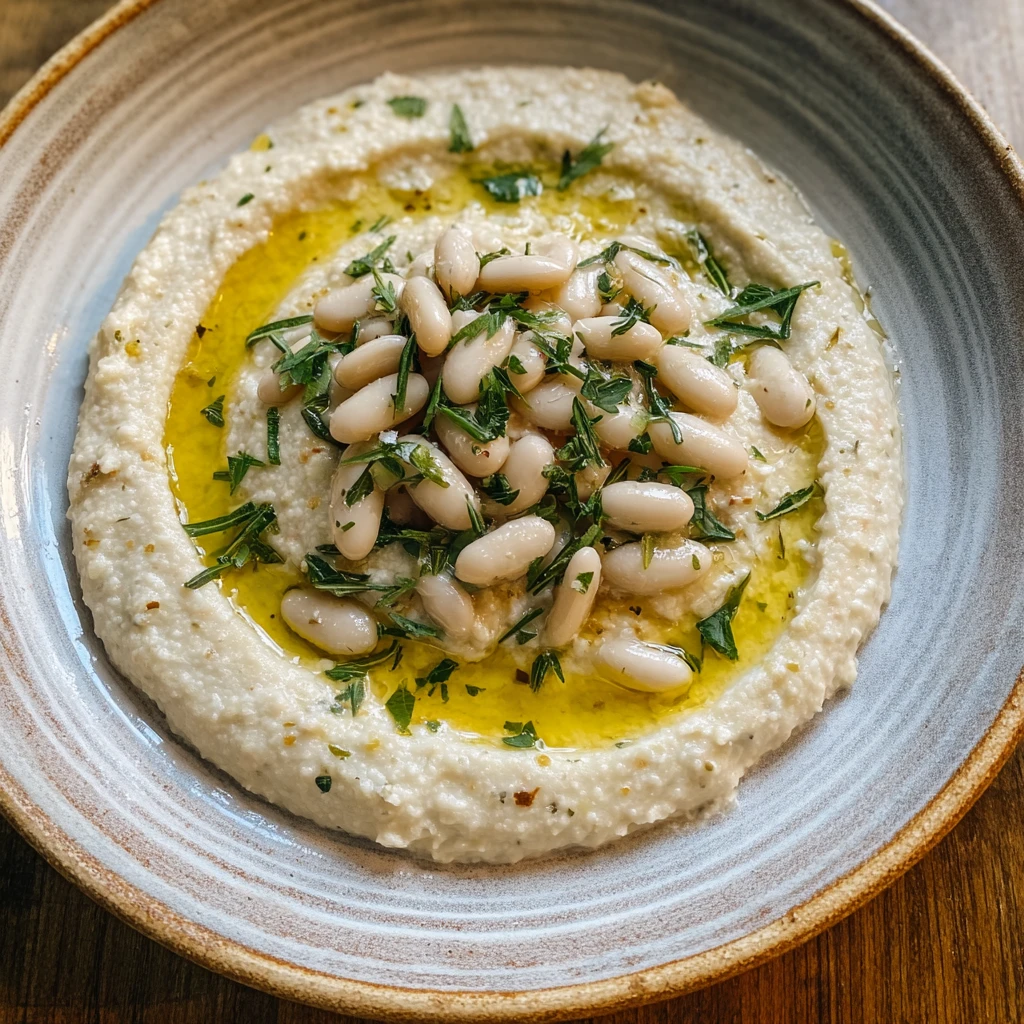 Garlic White Bean Mash