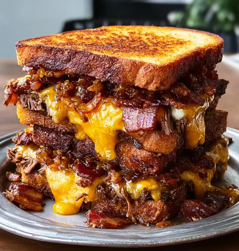 Make Perfectly Melty Bbq Brisket Melts Home