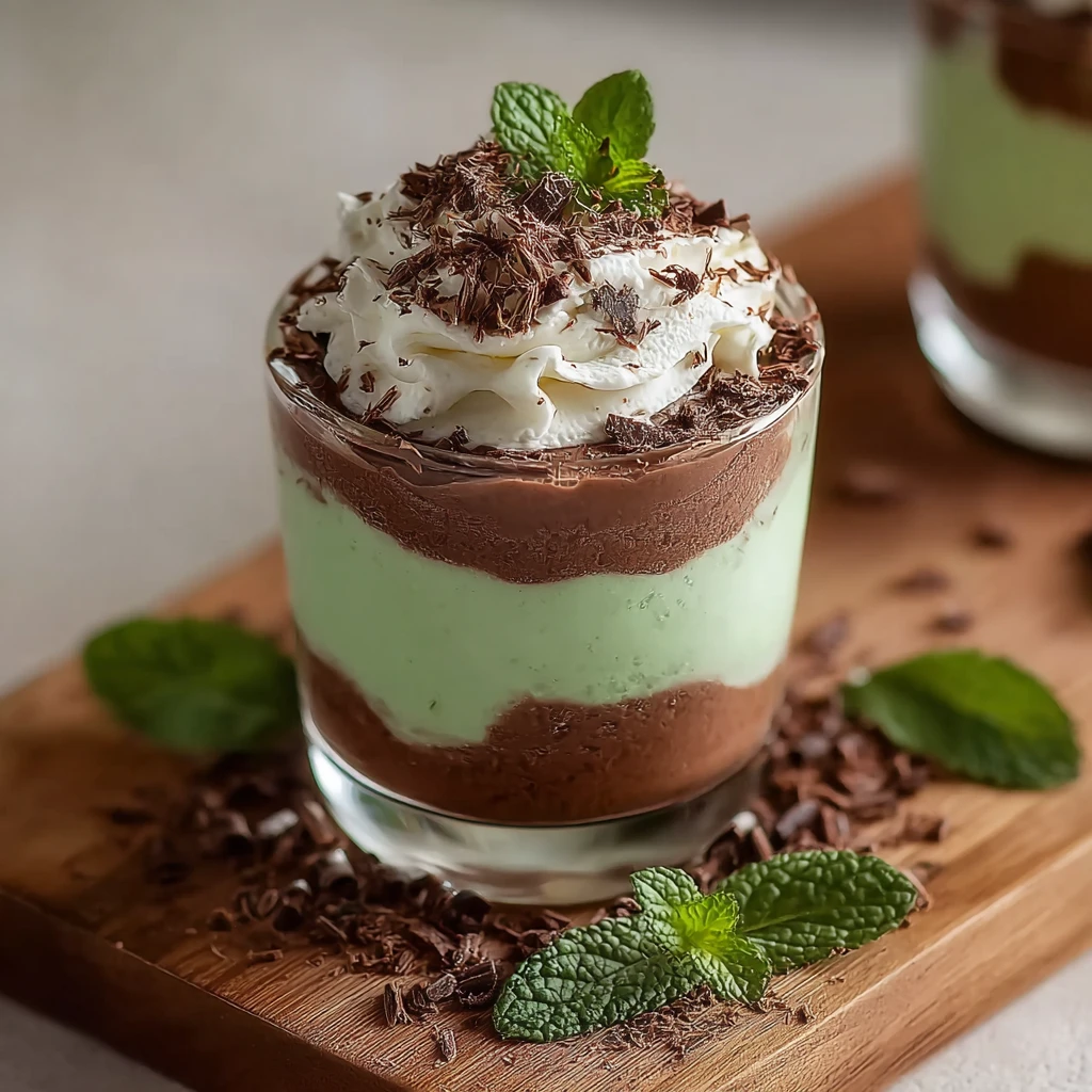 How to Make Healthy Shamrock Shake Pudding Cups