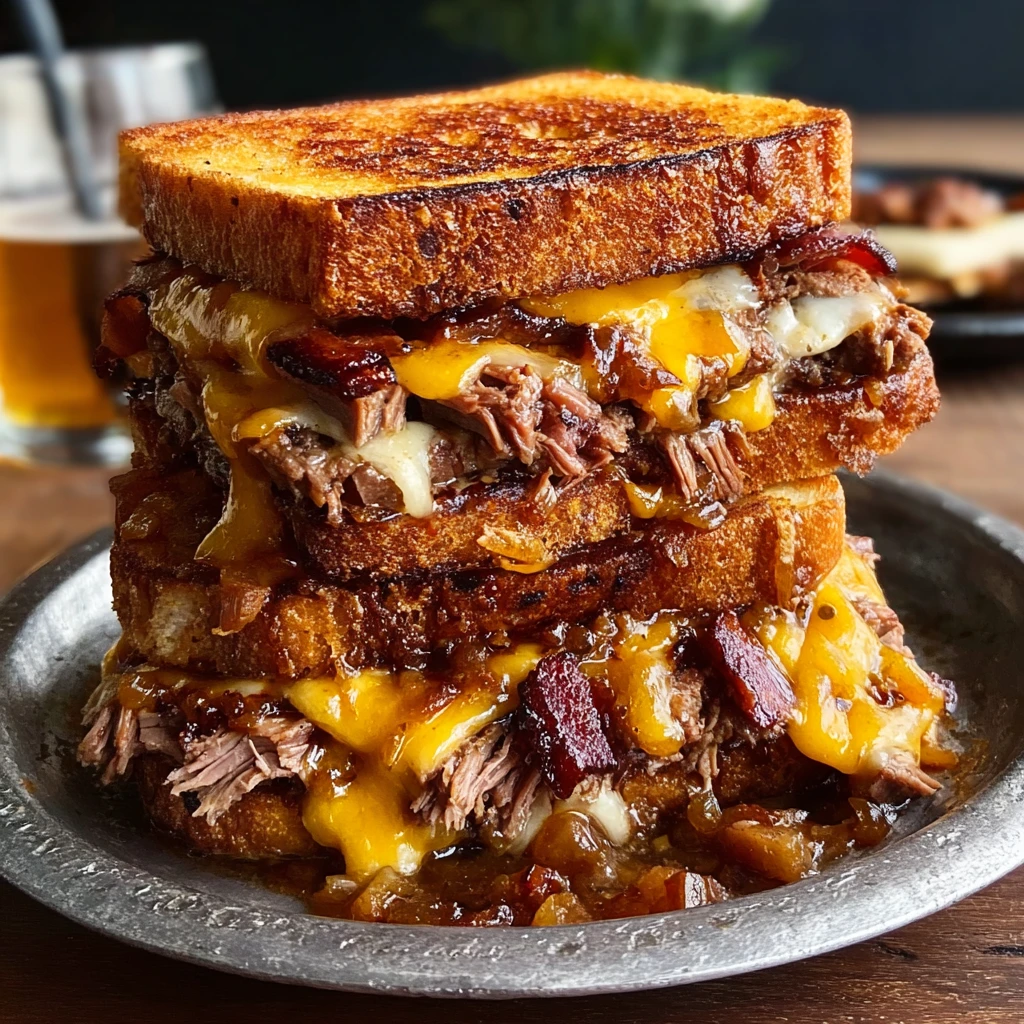 Make Perfectly Melty Bbq Brisket Melts Home