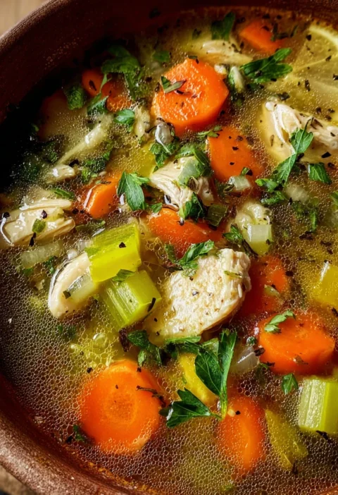Mediterranean Lemon Chicken Soup Comforting Secrets