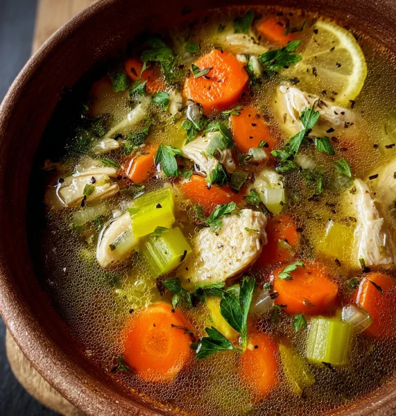 Mediterranean Lemon Chicken Soup Comforting Secrets