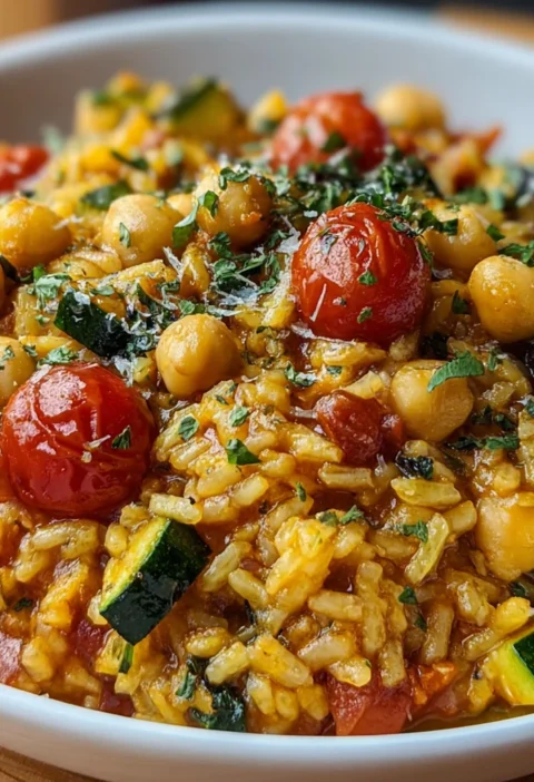 Mediterranean Rice Beans