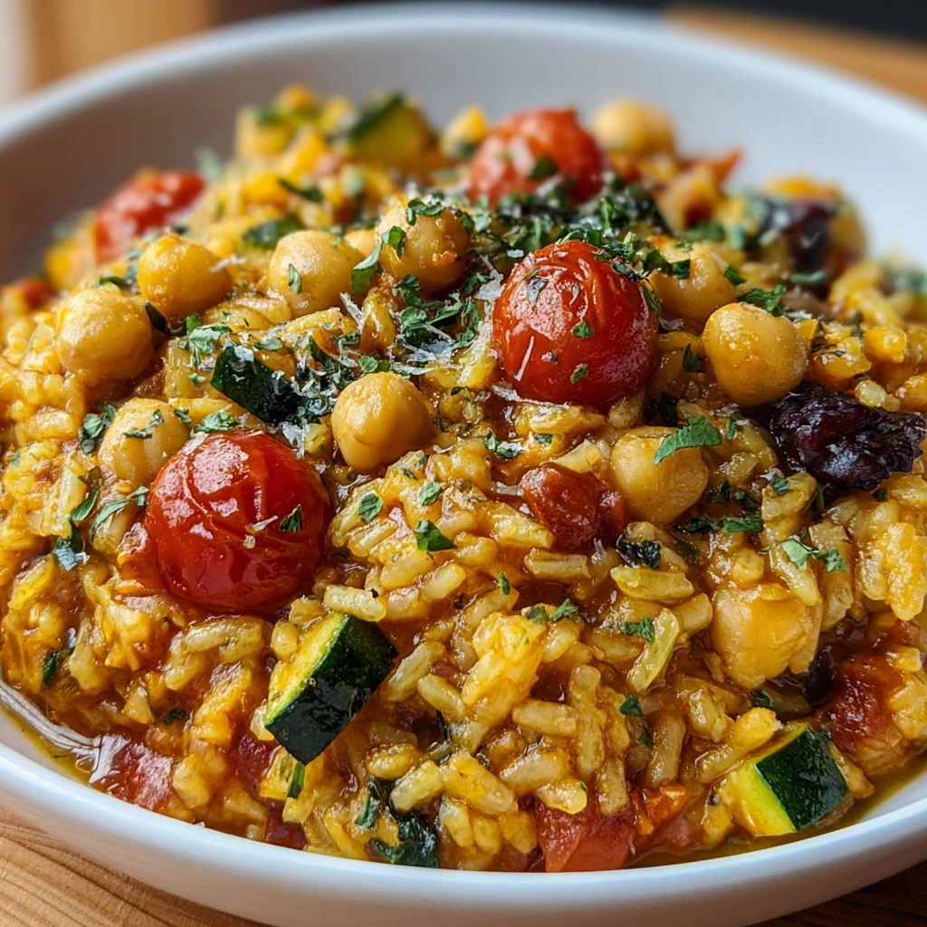 Mediterranean Rice and Beans