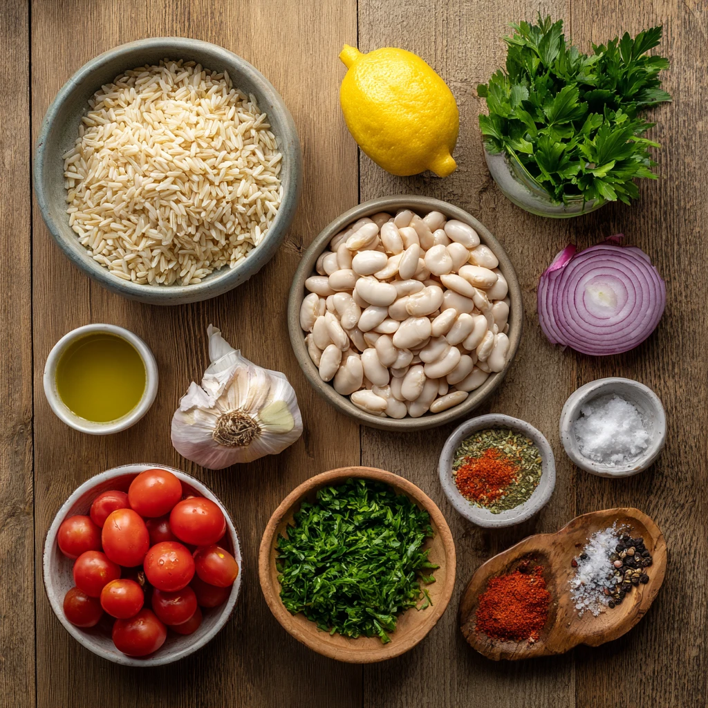 Mediterranean Rice Beans