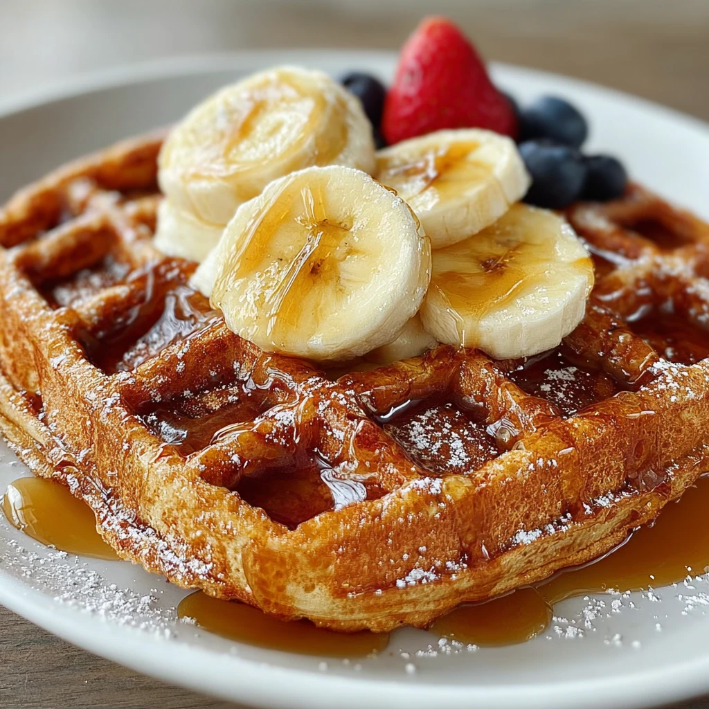 Protein Waffles offer 50g of ultimate, powerful, delicious protein.