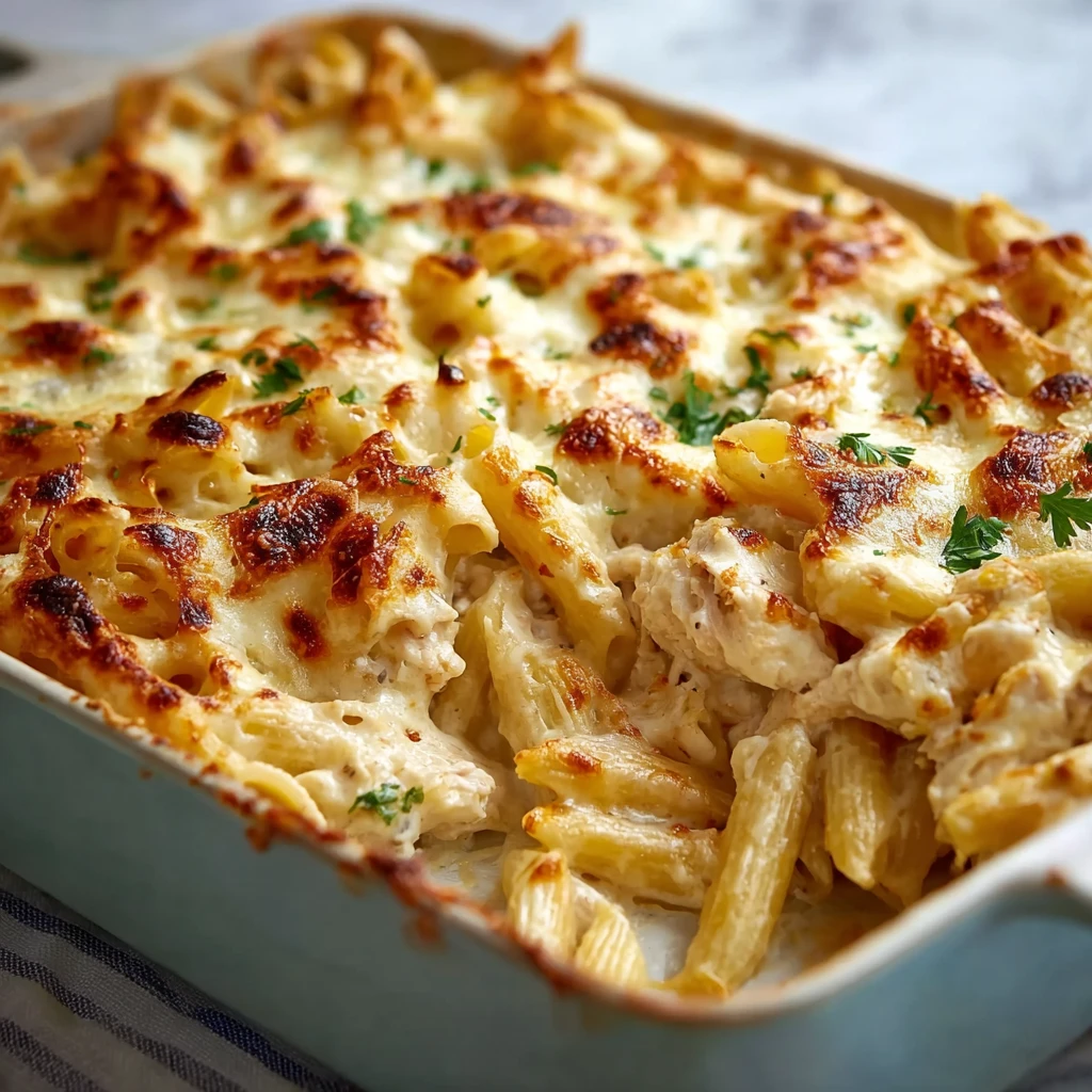 Baked Chicken Alfredo Recipe