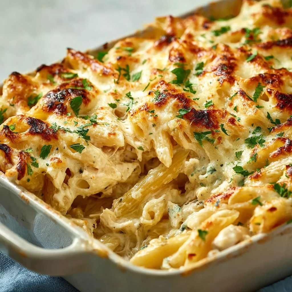 Baked Chicken Alfredo Recipe