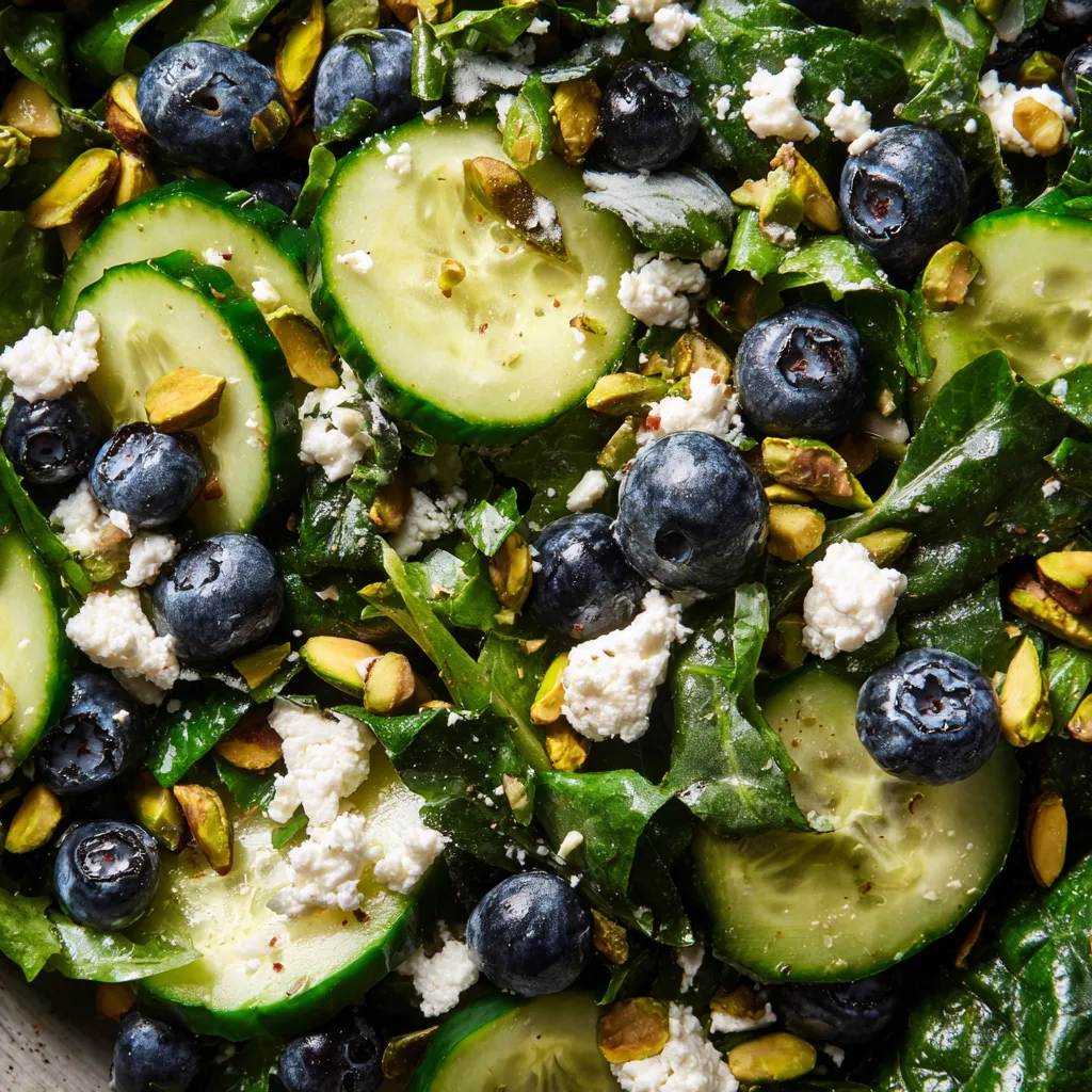 Blueberry Pistachio Spring Salad Recipe – Fresh & Easy