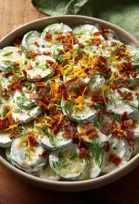 Cucumber Ranch Crack Salad