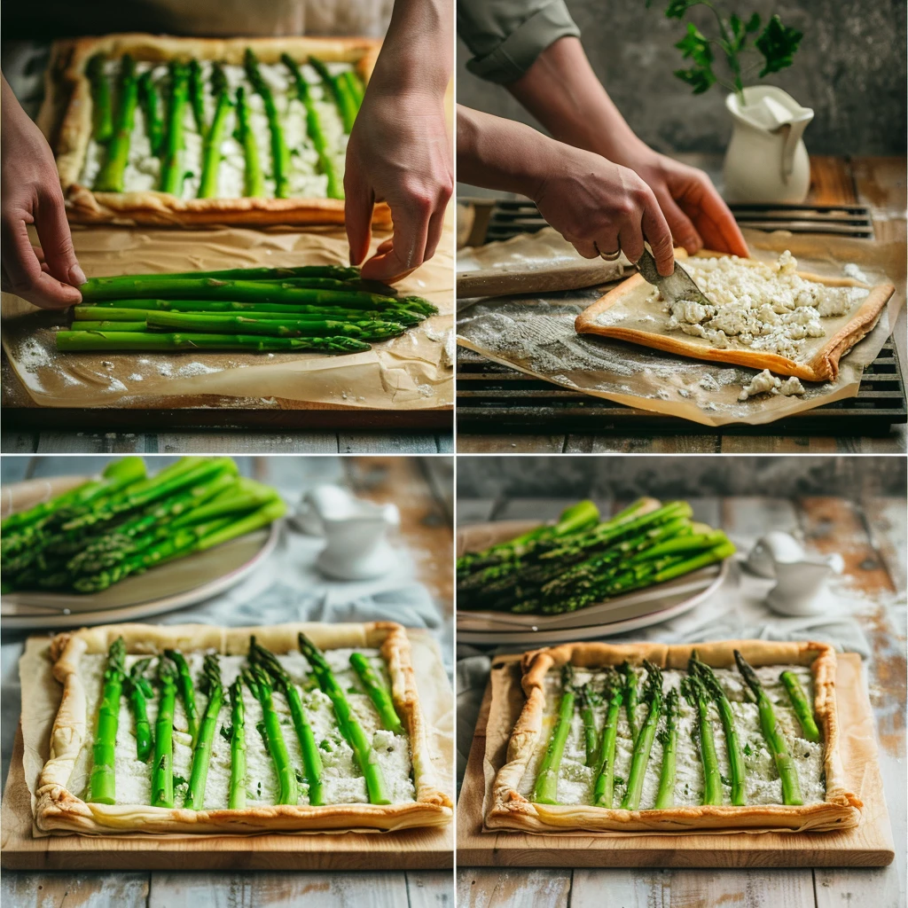 Asparagus Goat Cheese Tart