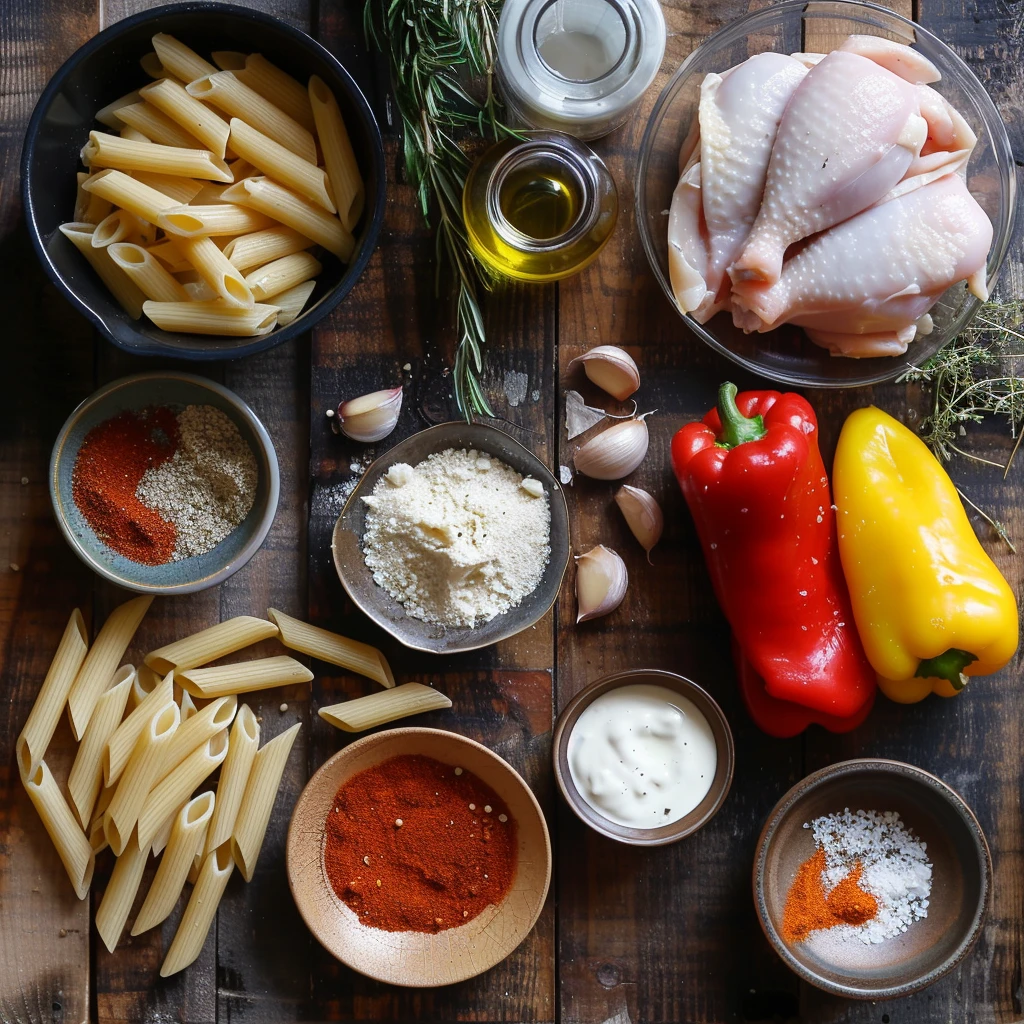 One Pot Creamy Cajun Chicken Pasta