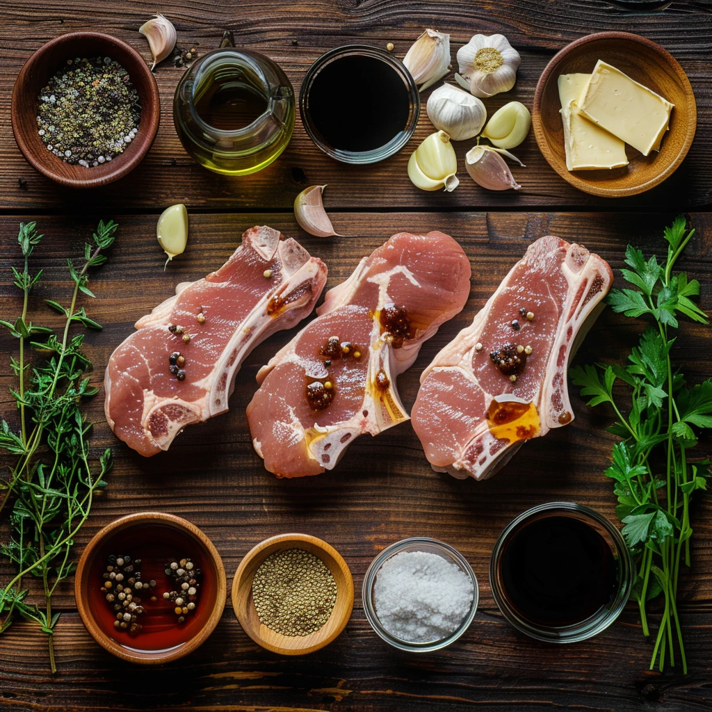 Slow Cooker Honey Garlic Butter Pork Chops