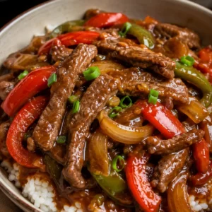 Crockpot Pepper Steak