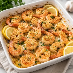 Easy Baked Shrimp with Garlic and Parmesan (15‑Minute Dinner)