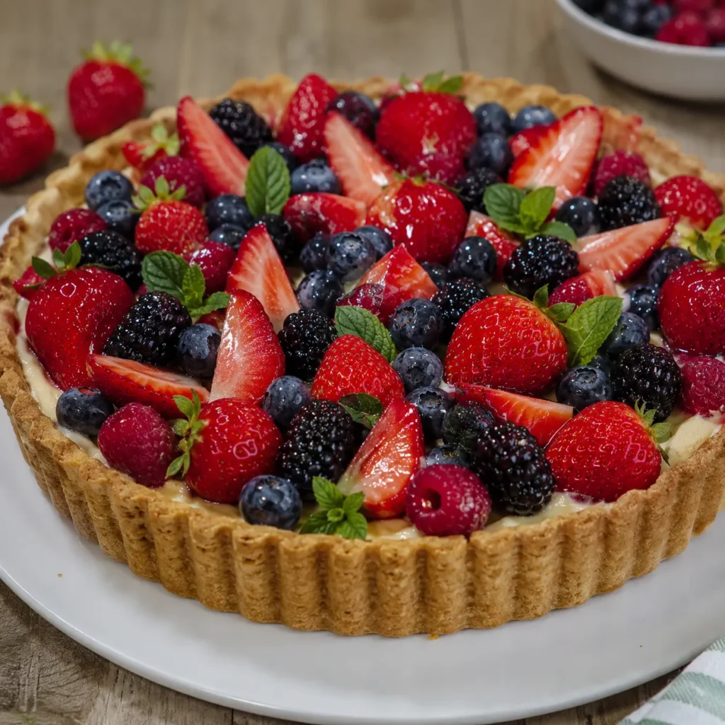 Enchanted Forest Tart – Whimsy Baking & Desserts