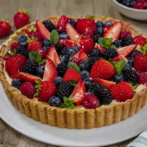 Enchanted Forest Tart – Whimsy Baking & Desserts
