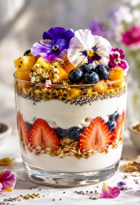 Enchanted Greek Yogurt Parfait