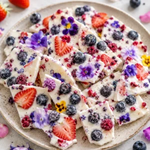 High-Protein Fairy Yogurt Bark – High-Protein Whimsy