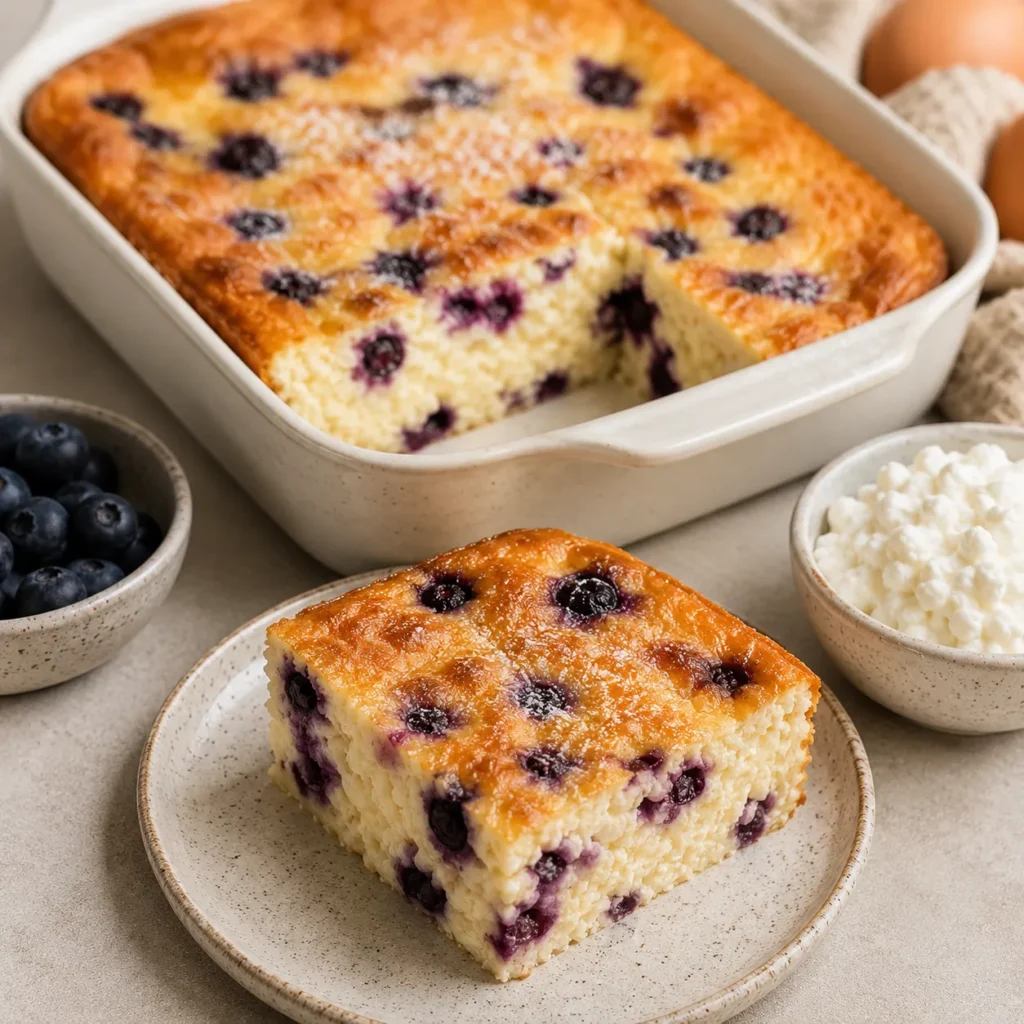 Keto Cottage Cheese Breakfast Bake (Easy High‑Protein Meal Prep)