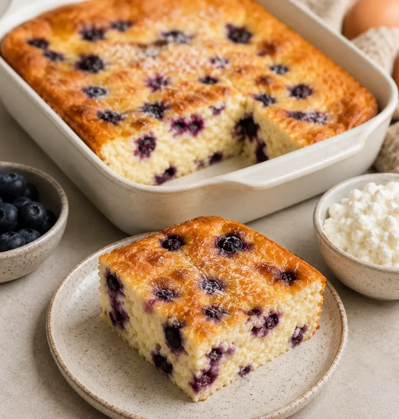 Keto Cottage Cheese Breakfast Bake