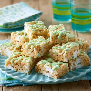 Key Lime Pie Cereal Treats