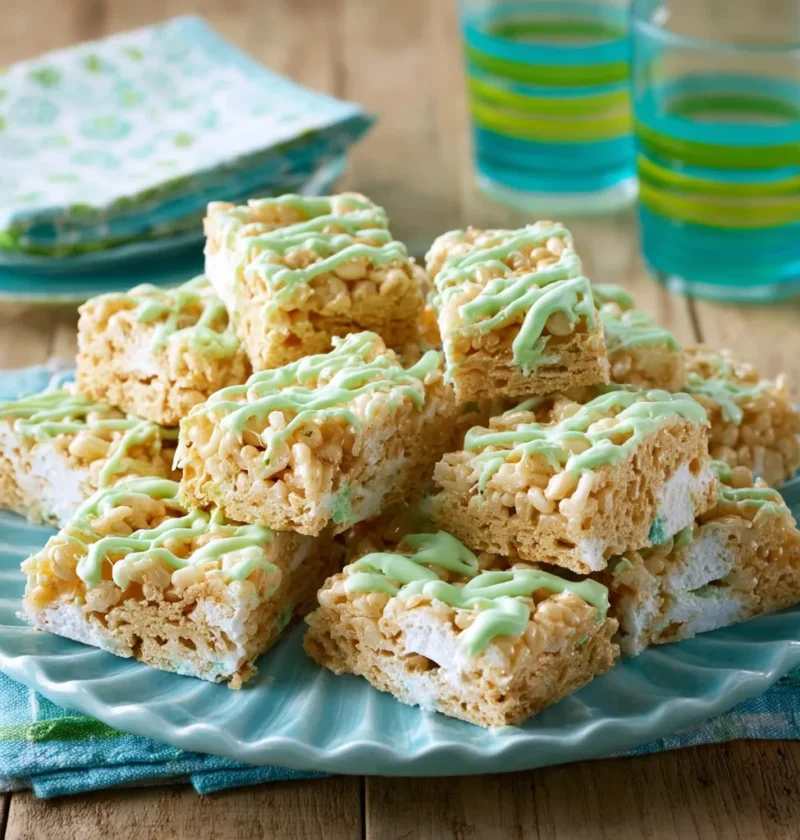 Key Lime Pie Cereal Treats