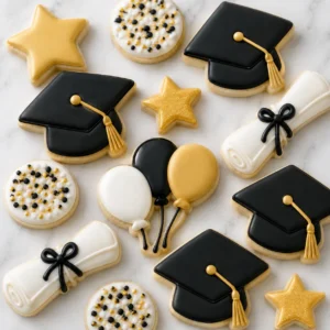 No-Chill Grad Cookies for Last-Minute Parties