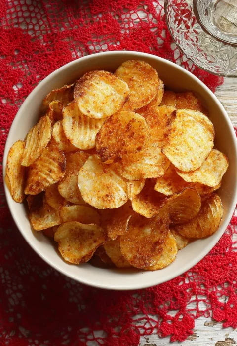 Spiced-Up Potato Chips Recipe