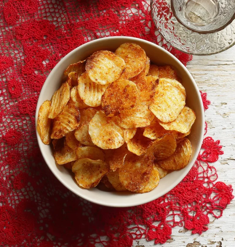 Spiced-Up Potato Chips Recipe