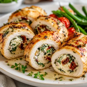 Stuffed Chicken Fairy Rolls – High-Protein Whimsy