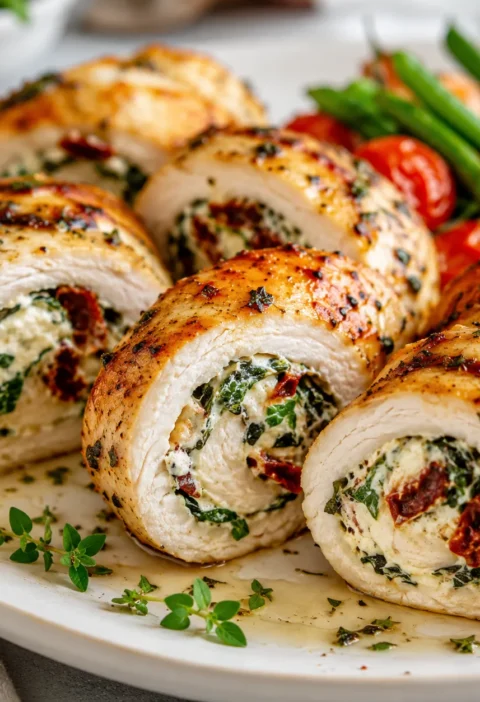 Stuffed Chicken Fairy Rolls