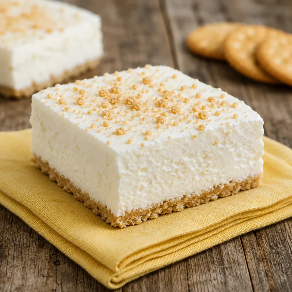 Frozen No-Bake Lemon Bars