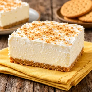 Frozen No-Bake Lemon Bars