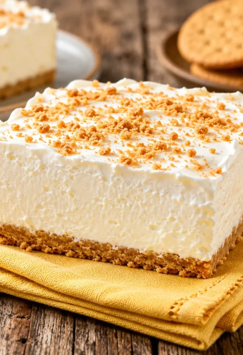 Frozen No-Bake Lemon Bars