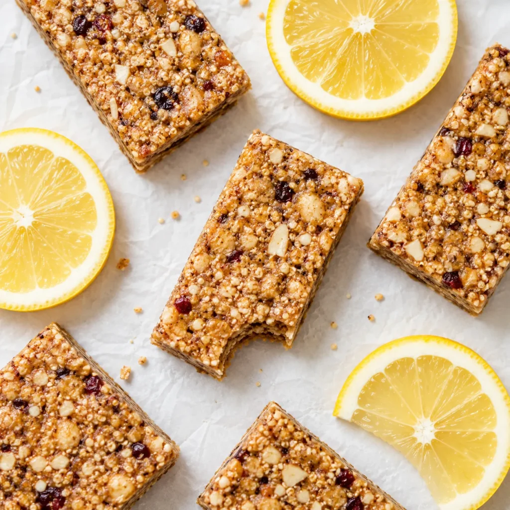No-Bake Coconut Lemon Bars