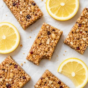 No-Bake Coconut Lemon Bars