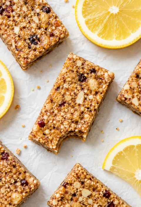 No-Bake Coconut Lemon Bars