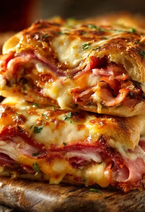 Baked Italian Sub Sandwiches