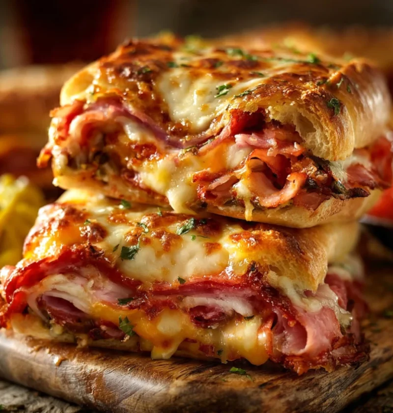 Baked Italian Sub Sandwiches
