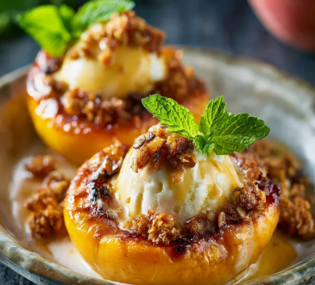 Baked Peaches: Delight in This Irresistible Treat!