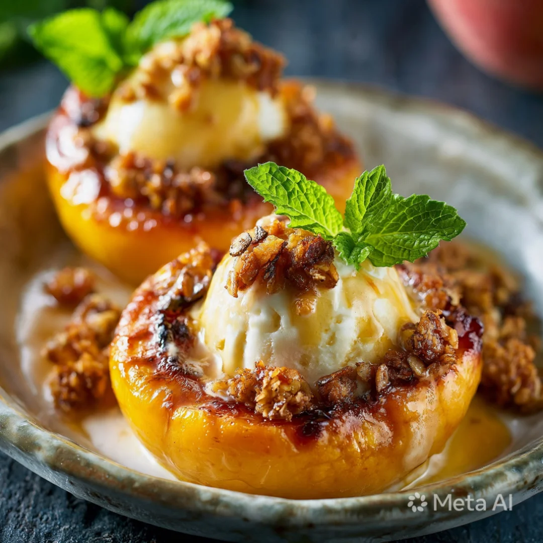 Baked Peaches