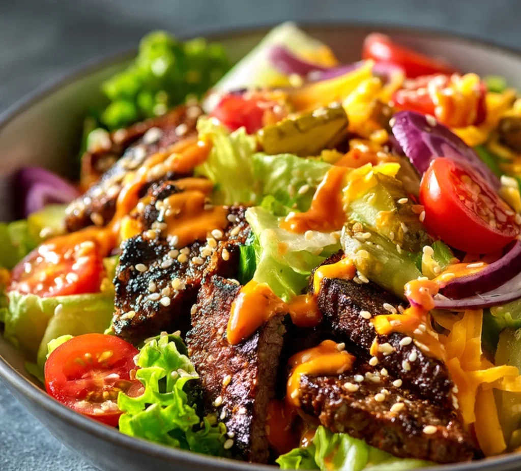 Burger Bowl: Discover the Ultimate Tasty Salad Delight!