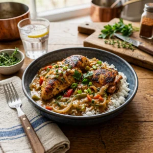 Cajun Chicken and Gravy